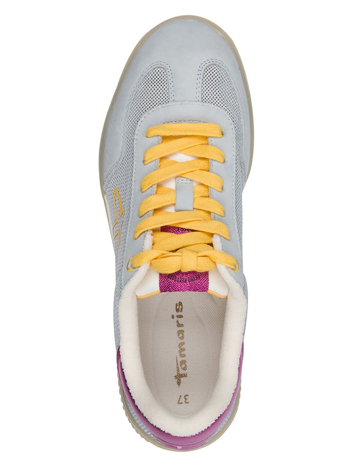 Tenisky Tamaris Hellblau/ Gelb/ Pink 426867 Sneakers in Hellblau/ Gelb/ Pink - 5