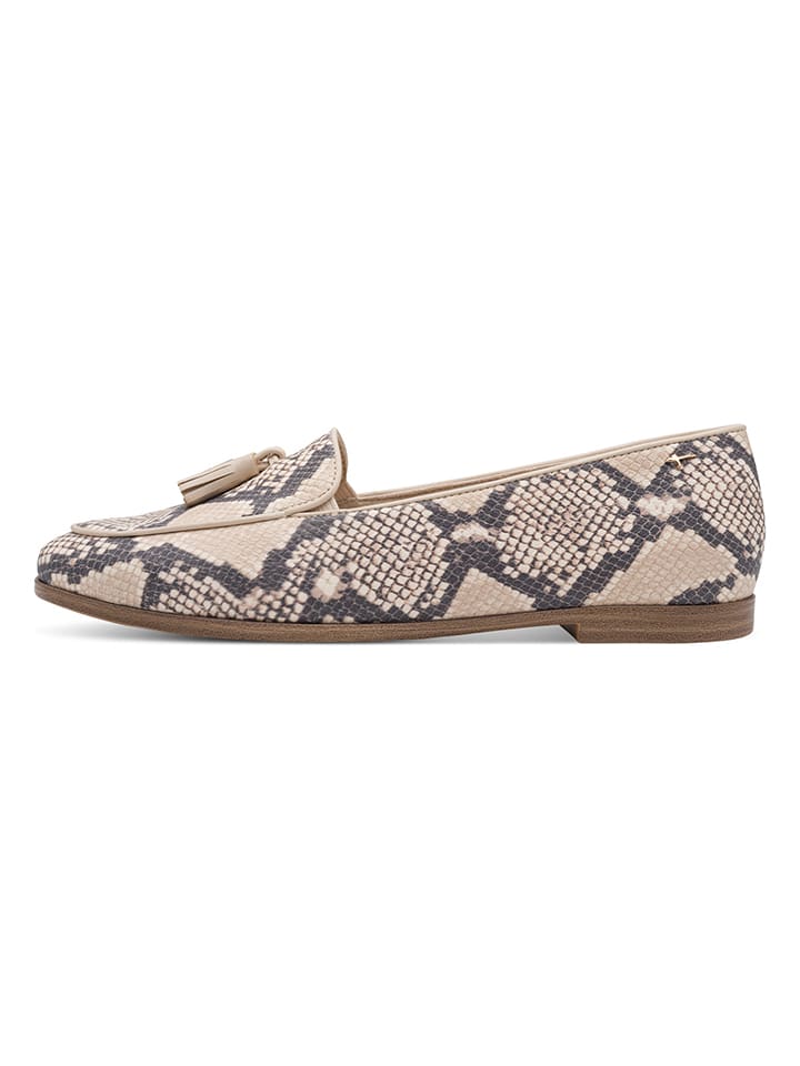 Tamaris Beige 5854881 Leder-Slipper in Beige - 1