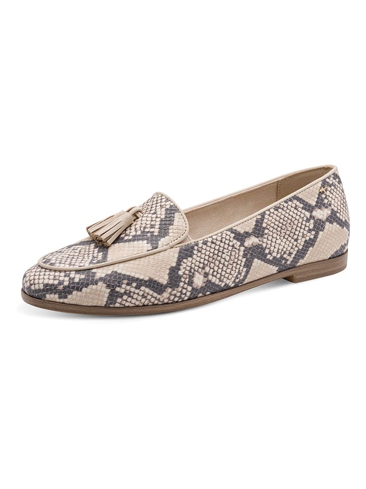 Tamaris Beige 5854881 Leder-Slipper in Beige - 3