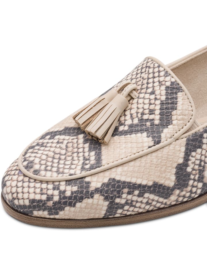 Tamaris Beige 5854881 Leder-Slipper in Beige - 4