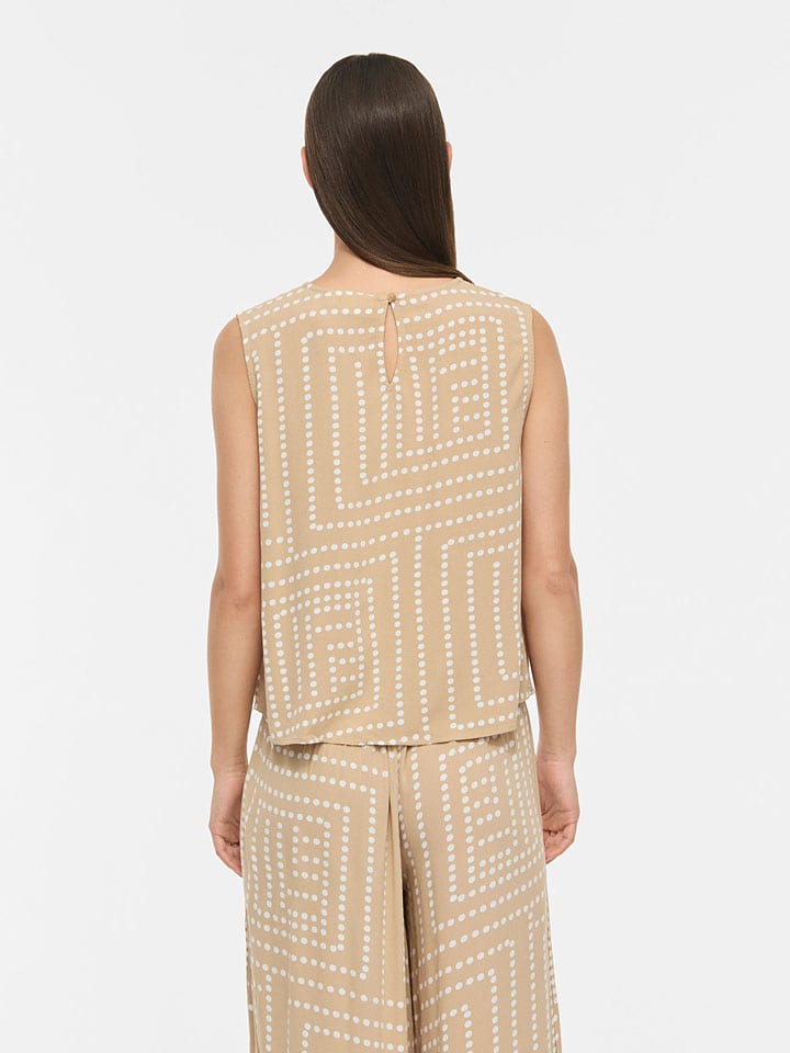 Vila Beige 5516310 Bluse in Beige - 2
