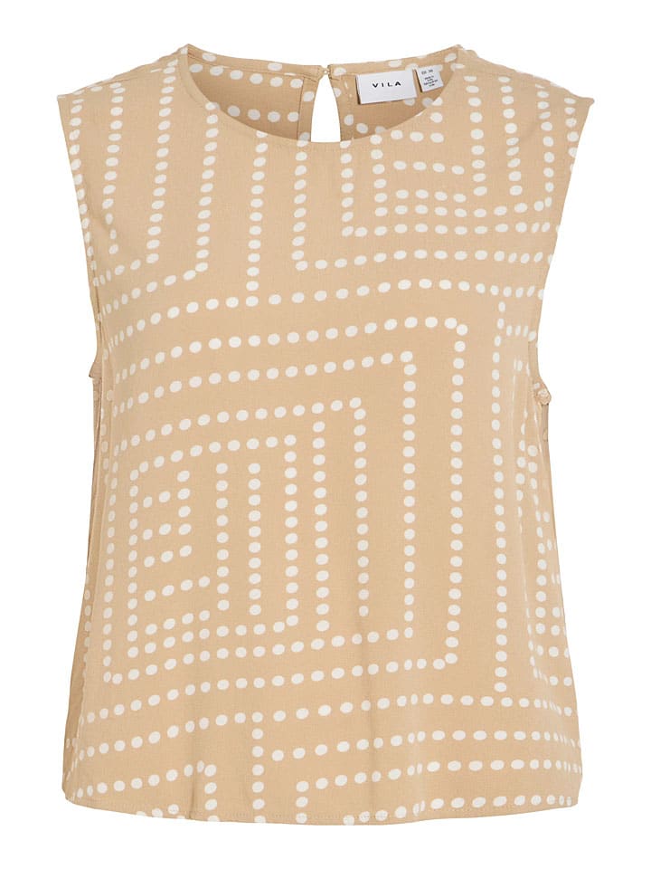 Vila Beige 5516310 Bluse in Beige - 5