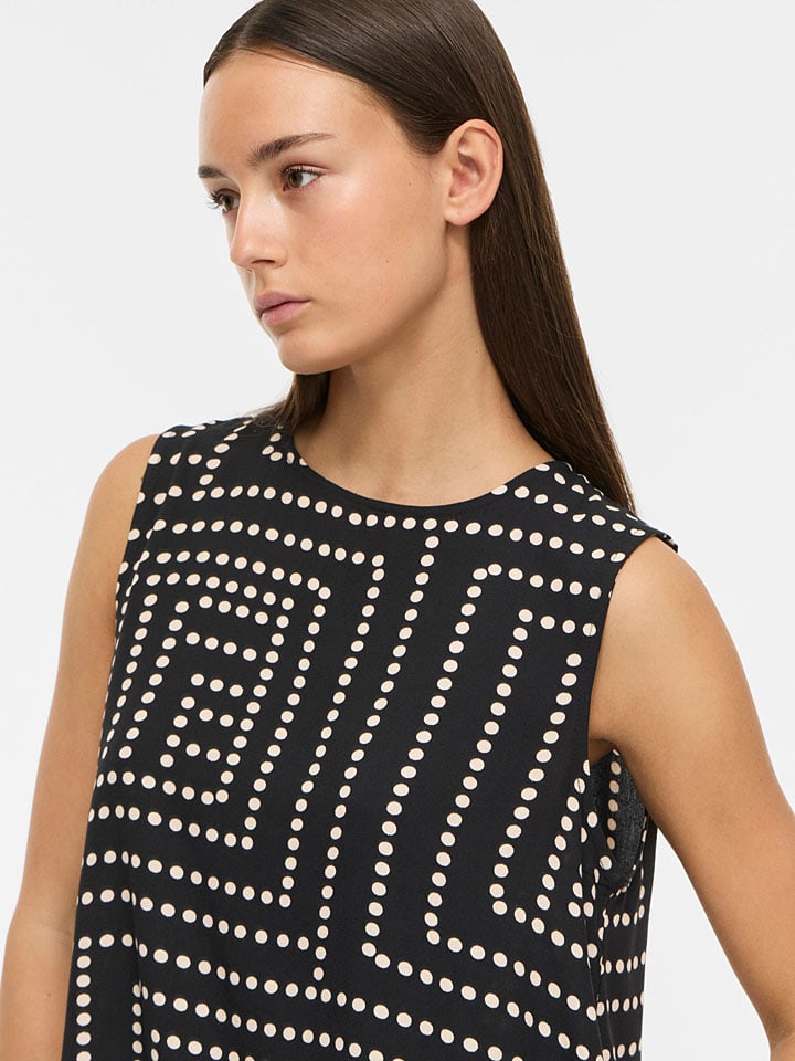 Vila Schwarz 4395725 Bluse in Schwarz - 3
