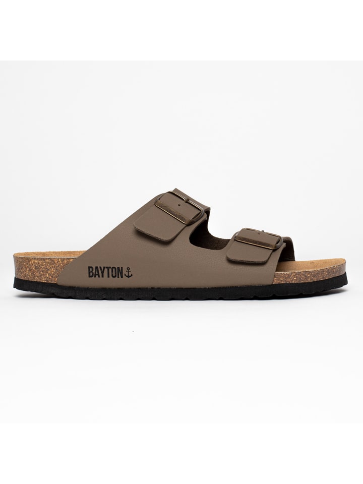 Boty BACKSUN Taupe 1646984 Pantoletten "Atlas" in Taupe - 2