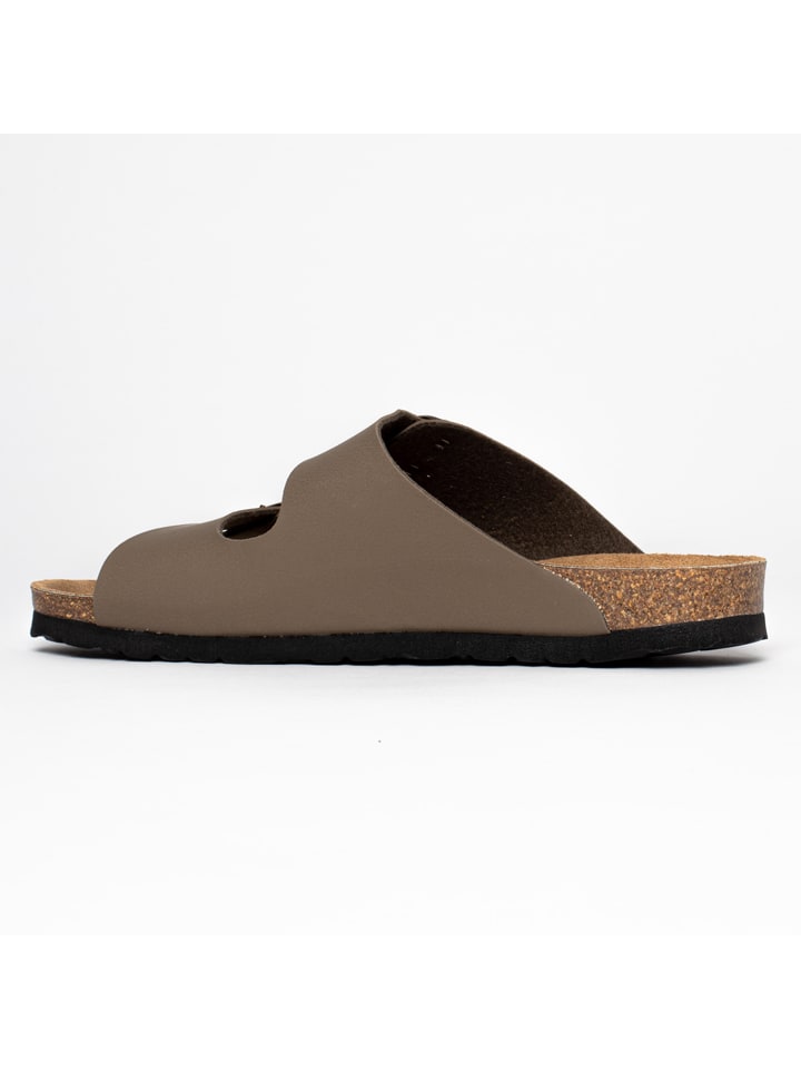 Boty BACKSUN Taupe 1646984 Pantoletten "Atlas" in Taupe - 4