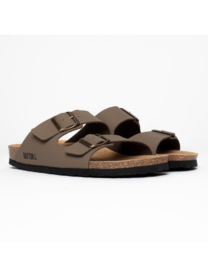 Boty BACKSUN Taupe 1646984 Pantoletten "Atlas" in Taupe - 6