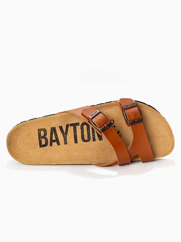 BACKSUN Camel 4376287 Pantoletten "Cleo" in Camel - 5