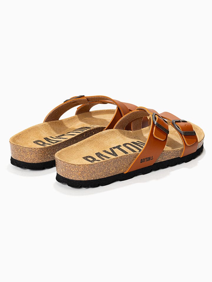 BACKSUN Camel 4376287 Pantoletten "Cleo" in Camel - 6