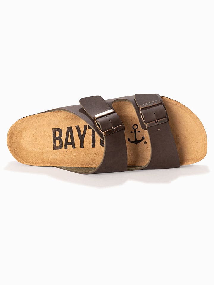Boty BACKSUN Braun 9355034 Pantoletten "Atlas" in Braun - 5