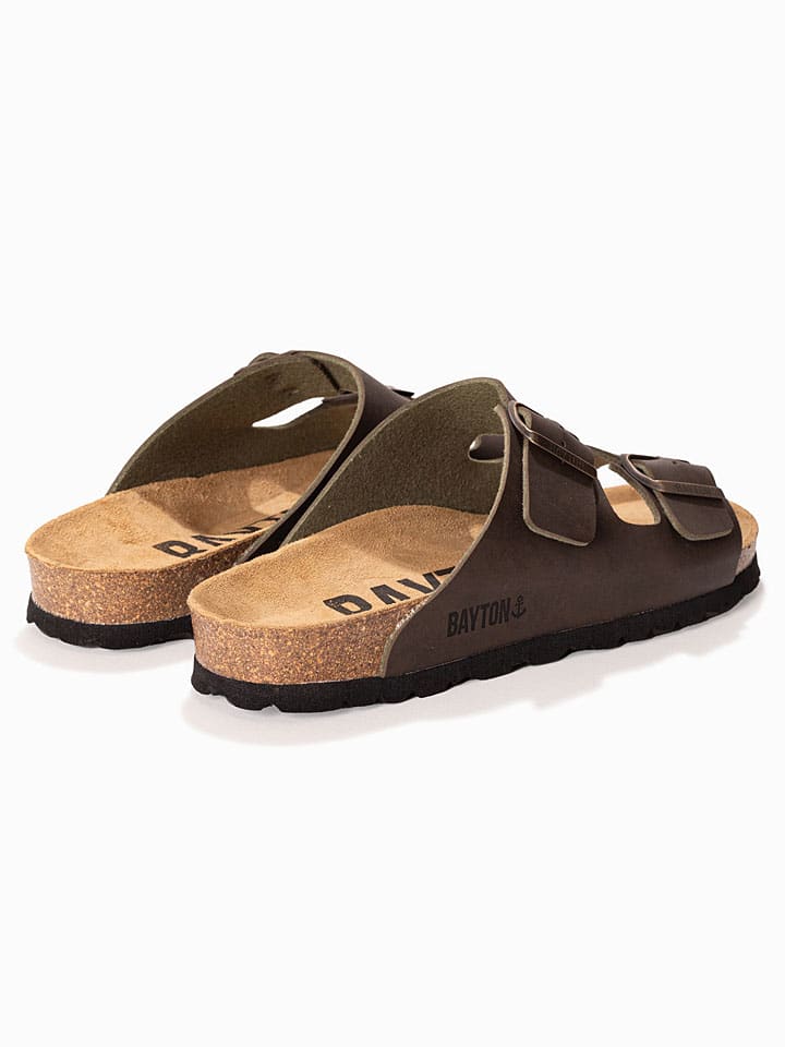 Boty BACKSUN Braun 9355034 Pantoletten "Atlas" in Braun - 6