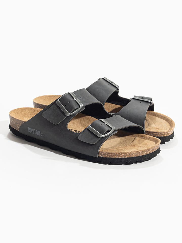 Boty BACKSUN Anthrazit 5690874 Pantoletten "Atlas" in Anthrazit - 1