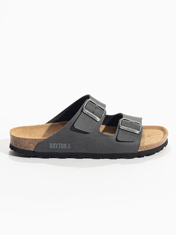 Boty BACKSUN Anthrazit 5690874 Pantoletten "Atlas" in Anthrazit - 3