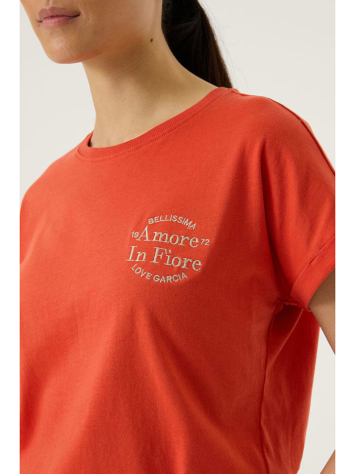 Tričko Garcia Orange 6726511 Shirt in Orange - 3