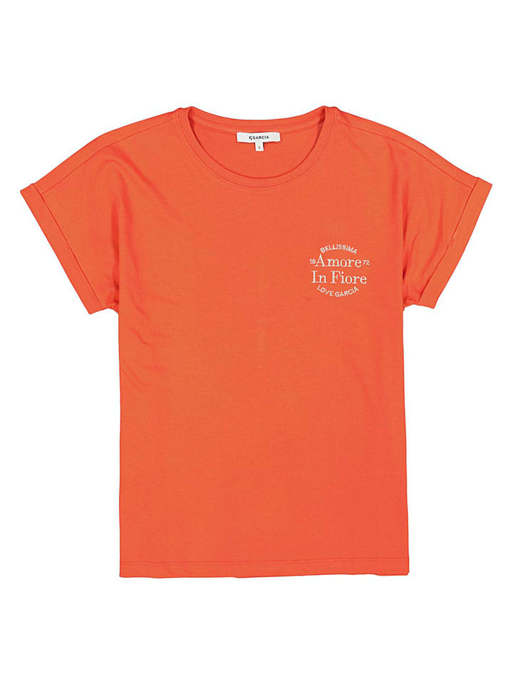 Tričko Garcia Orange 6726511 Shirt in Orange - 5