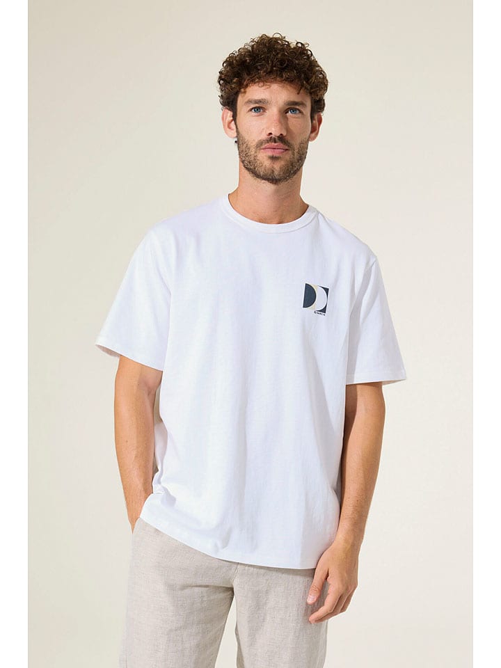 Tričko Garcia Weiß 9587111 Shirt in Weiß - 4