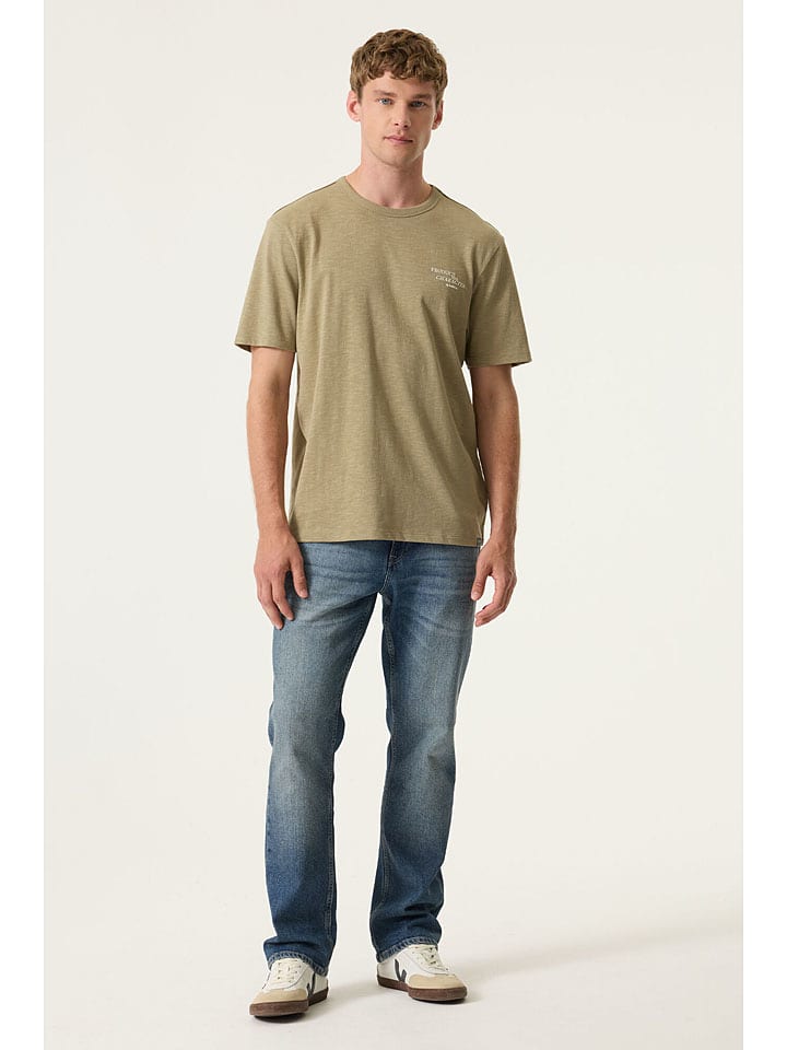 Tričko Garcia Khaki 7122749 Shirt in Khaki - 1