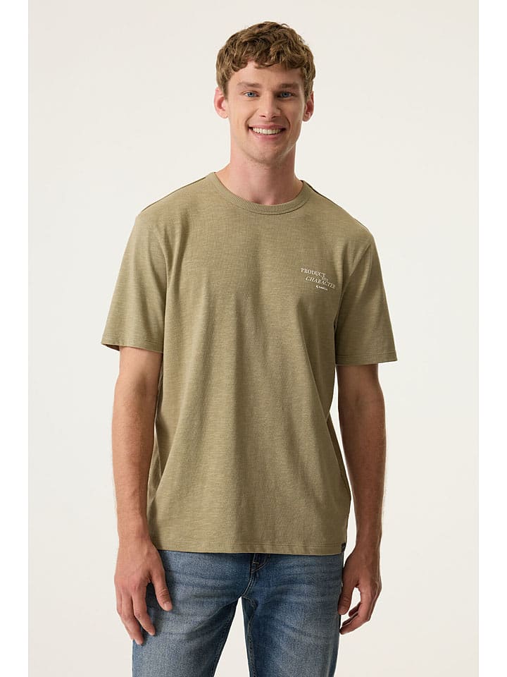 Tričko Garcia Khaki 7122749 Shirt in Khaki - 4