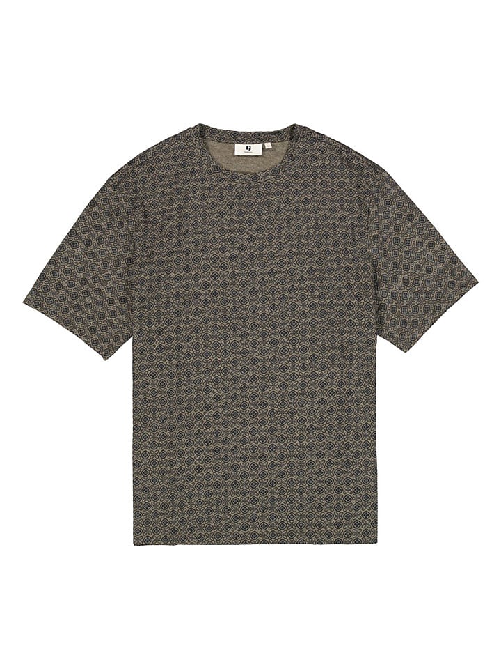 Tričko Garcia Khaki 9626822 Shirt in Khaki - 5