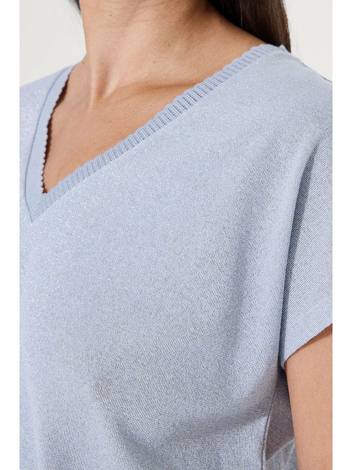 Tričko Garcia Hellblau 5761122 Shirt in Hellblau - 3