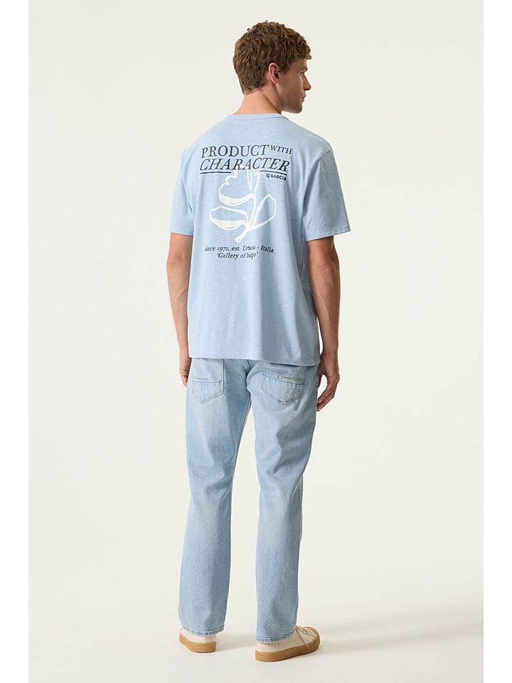 Tričko Garcia Hellblau 1419599 Shirt in Hellblau - 2