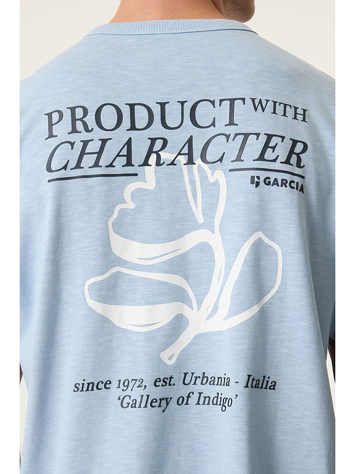 Tričko Garcia Hellblau 1419599 Shirt in Hellblau - 3