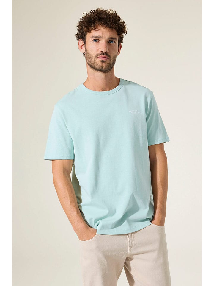 Tričko Garcia Hellblau 3657301 Shirt in Hellblau - 5