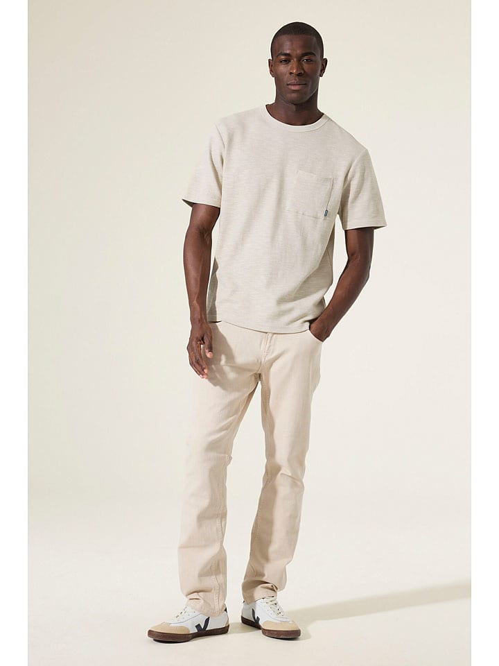 Tričko Garcia Creme 6168199 Shirt in Creme - 1