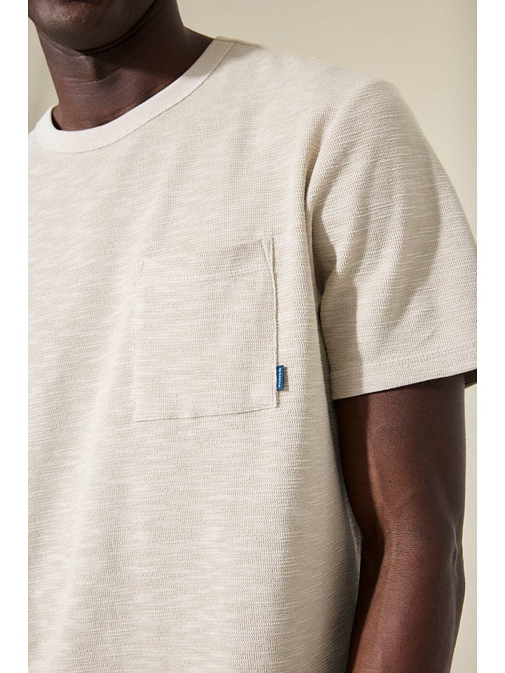 Tričko Garcia Creme 6168199 Shirt in Creme - 3