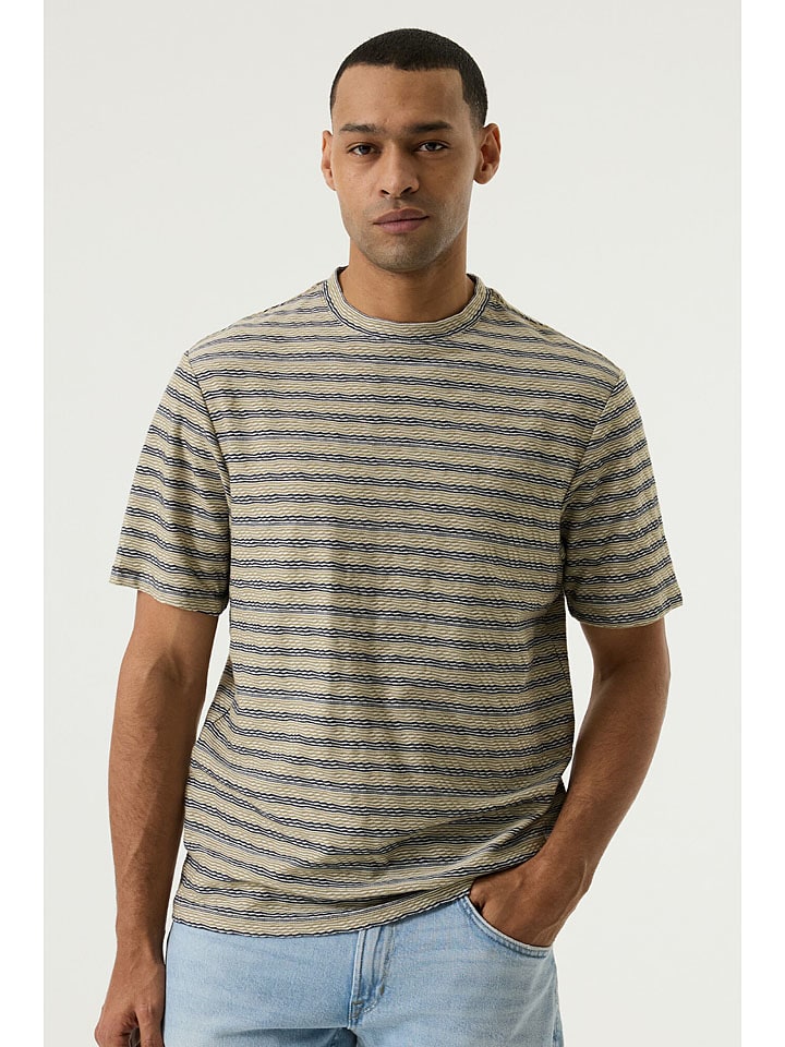 Tričko Garcia Beige 7183117 Shirt in Beige - 4
