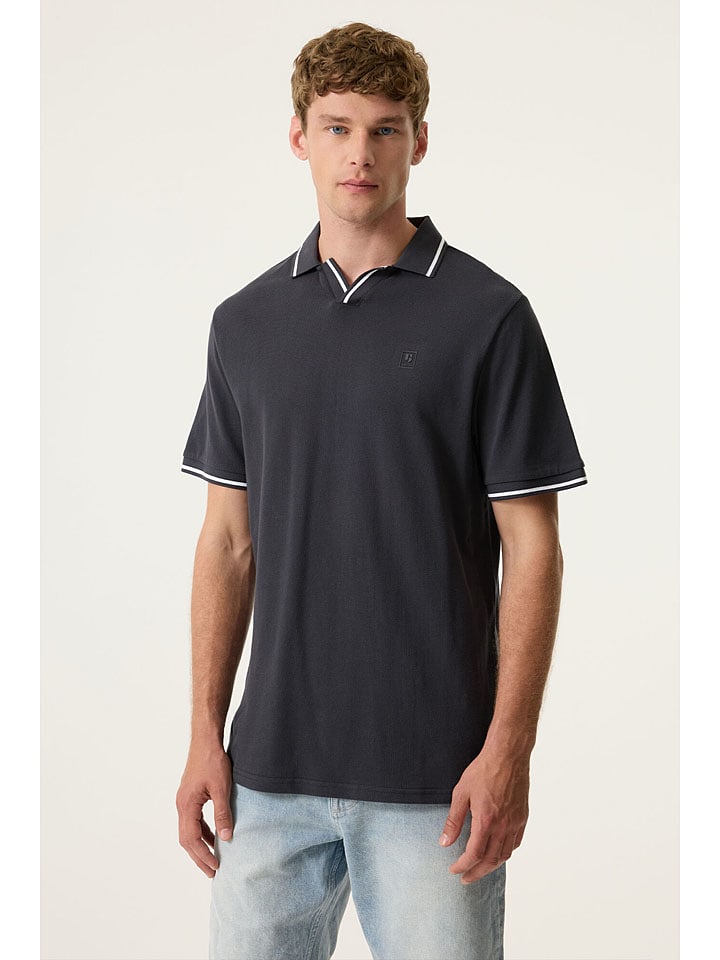 Tričko Garcia Dunkelblau 290022 Poloshirt in Dunkelblau - 4