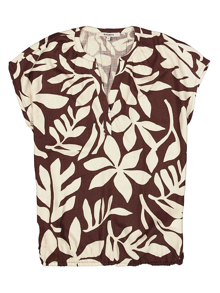 Garcia Braun 8586532 Bluse in Braun - 5