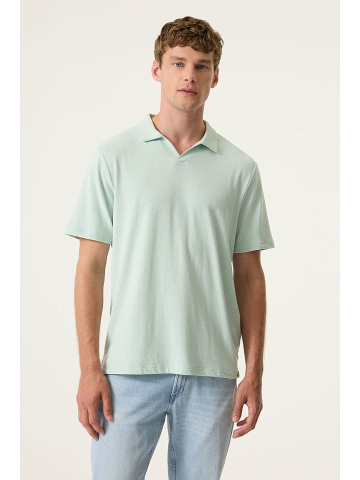 Tričko Garcia Grün 7277326 Poloshirt in Grün - 4