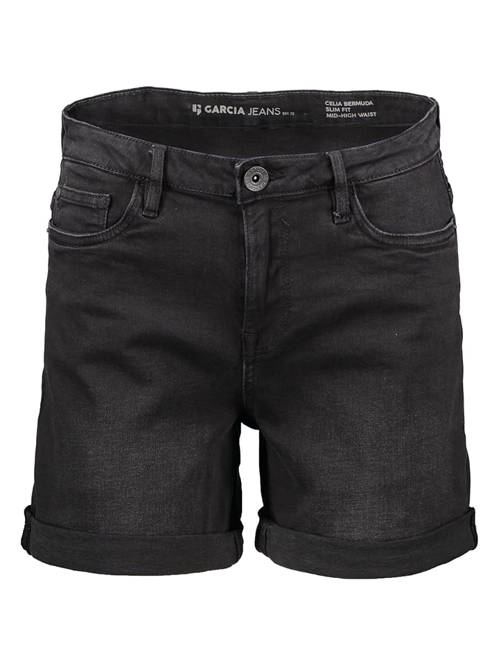 Kraťasy Garcia Anthrazit 585761 Jeans-Bermuda in Anthrazit - 1