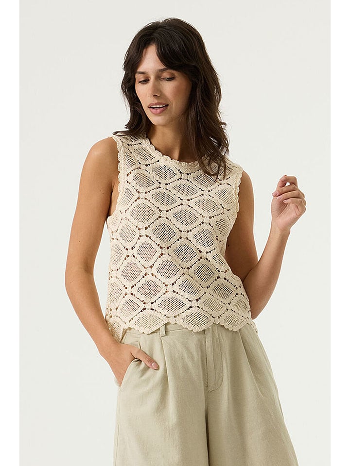 Garcia Creme 4818971 Top in Creme - 4