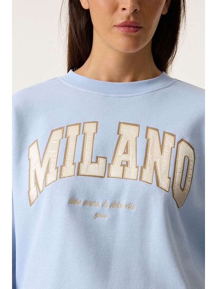 Mikina Garcia Hellblau 347123 Sweatshirt in Hellblau - 3