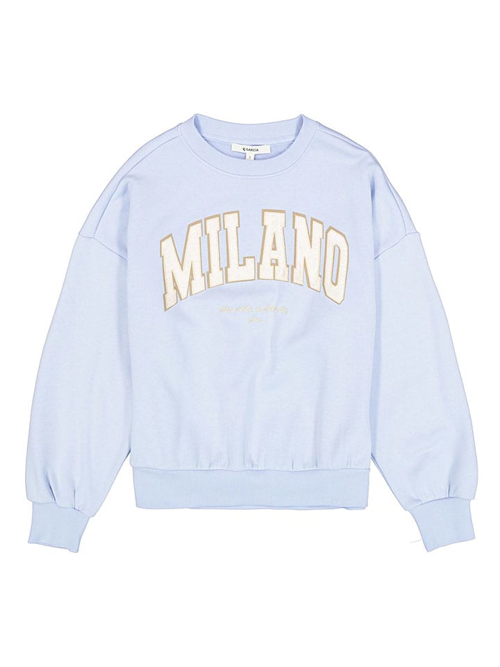 Mikina Garcia Hellblau 347123 Sweatshirt in Hellblau - 5