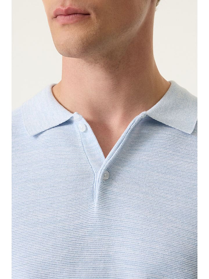 Tričko Garcia Hellblau 674477 Poloshirt in Hellblau - 3