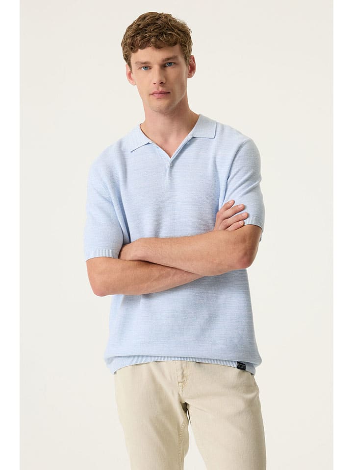Tričko Garcia Hellblau 674477 Poloshirt in Hellblau - 4