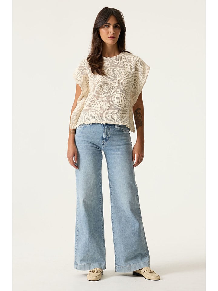Garcia Creme 552952 Bluse in Creme - 1