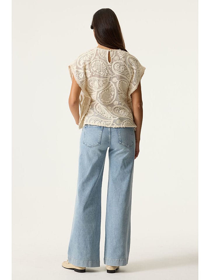 Garcia Creme 552952 Bluse in Creme - 2