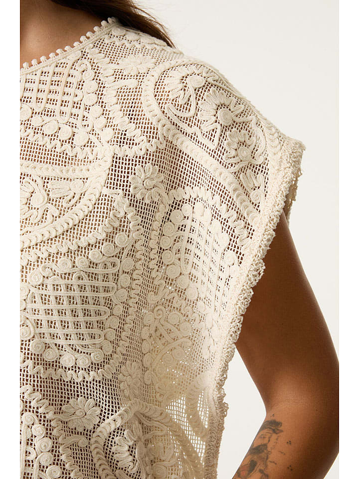Garcia Creme 552952 Bluse in Creme - 3