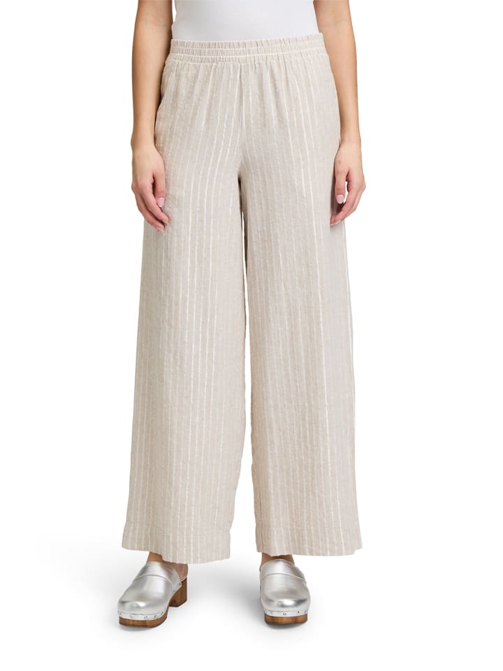 CARTOON Beige/ Silber 6145208 Marlenehose in Beige/ Silber - 1