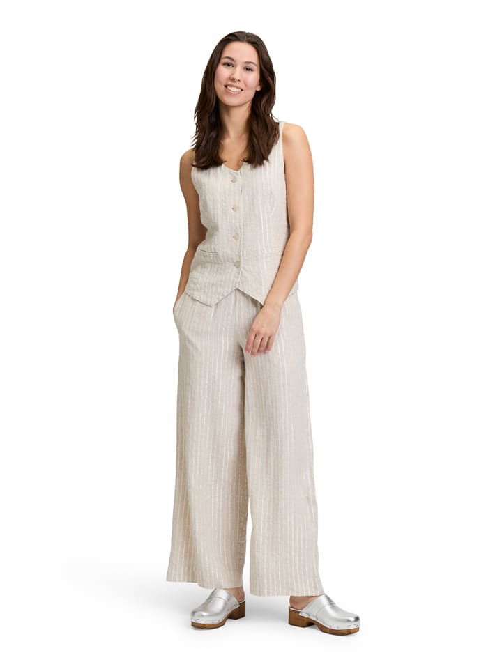 CARTOON Beige/ Silber 6145208 Marlenehose in Beige/ Silber - 5