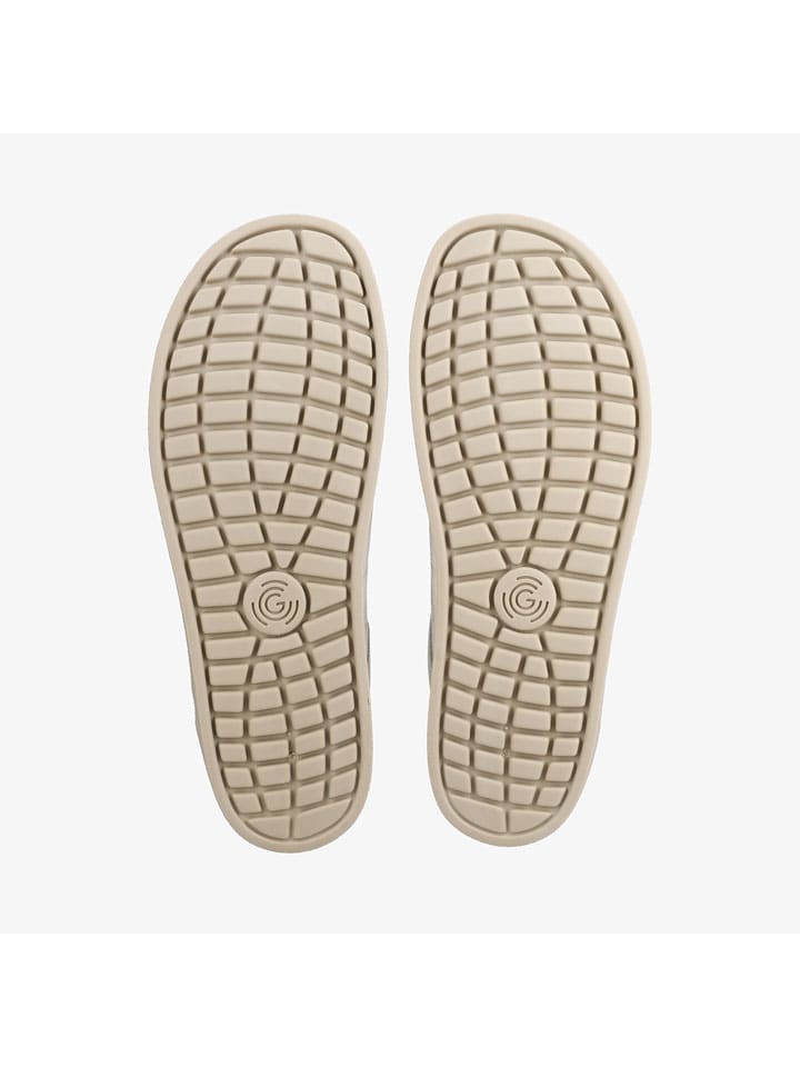Tenisky Groundies Creme 5705315 Leder-Barfußschuhe "Universe" in Creme - 3