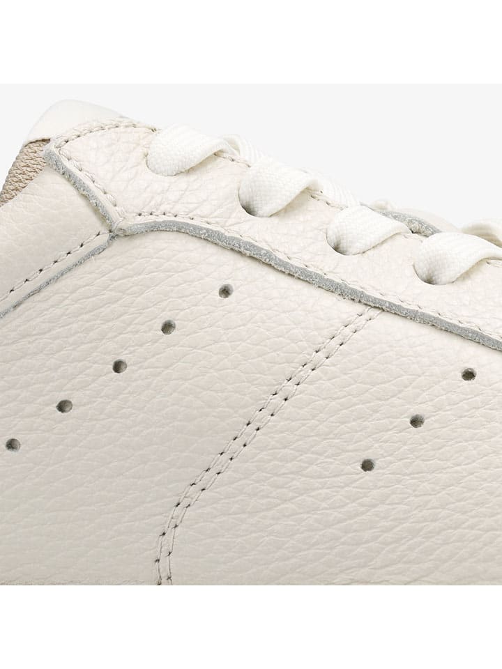Tenisky Groundies Creme 5705315 Leder-Barfußschuhe "Universe" in Creme - 6