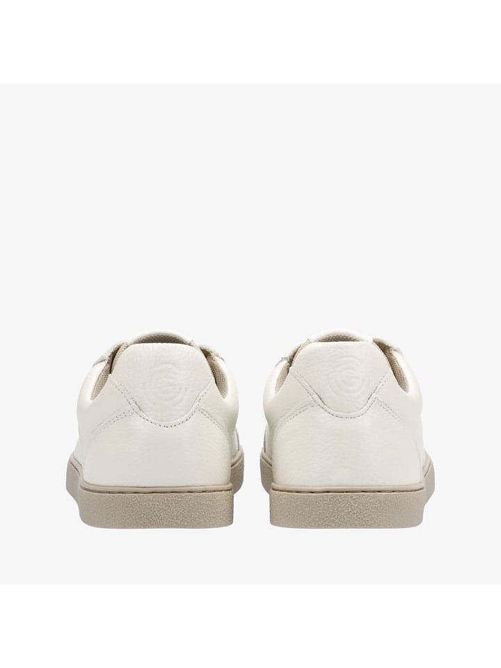 Tenisky Groundies Creme 5705315 Leder-Barfußschuhe "Universe" in Creme - 8