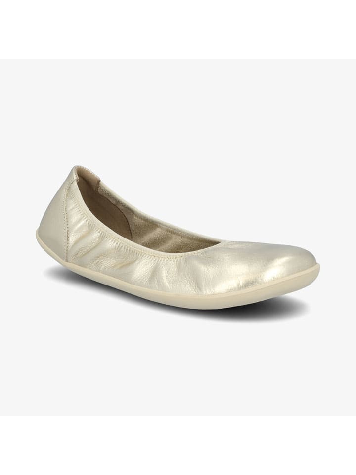 Groundies Gold 1786853 Leder-Barfußschuhe "3.0" in Gold - 2