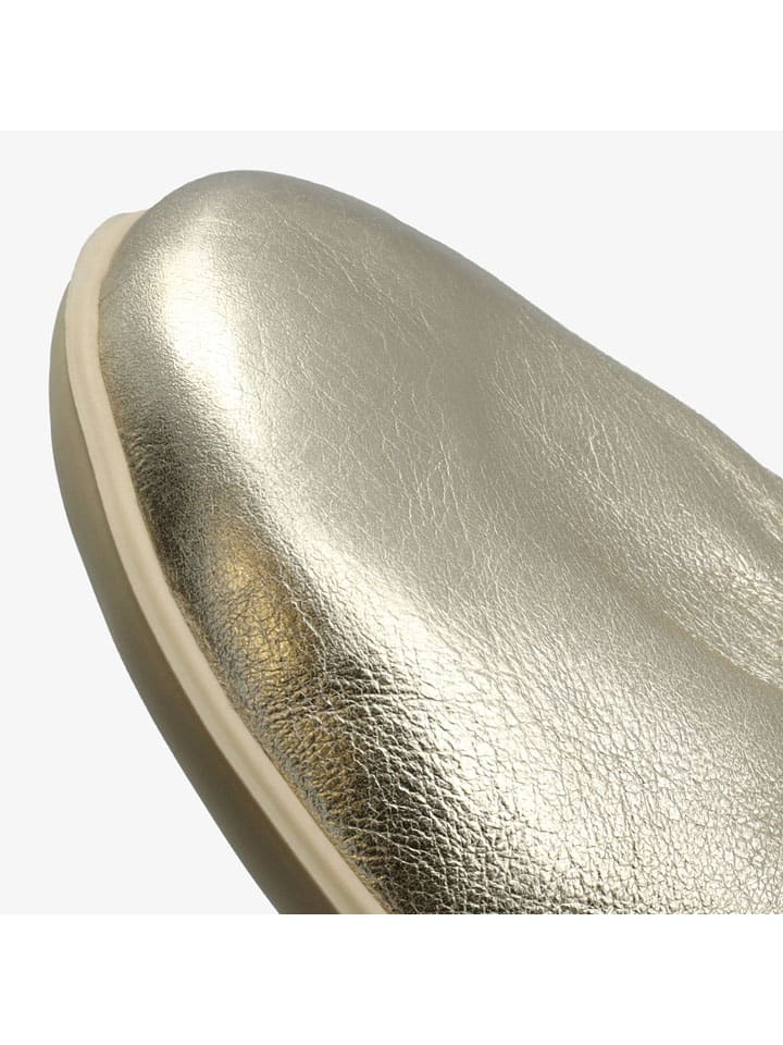 Groundies Gold 1786853 Leder-Barfußschuhe "3.0" in Gold - 4