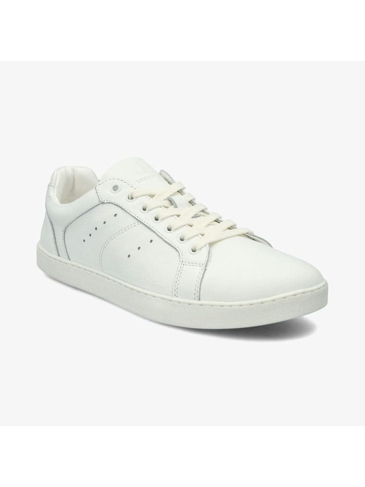 Tenisky Groundies Weiß 8191393 Leder-Barfußschuhe "Universe" in Weiß - 2