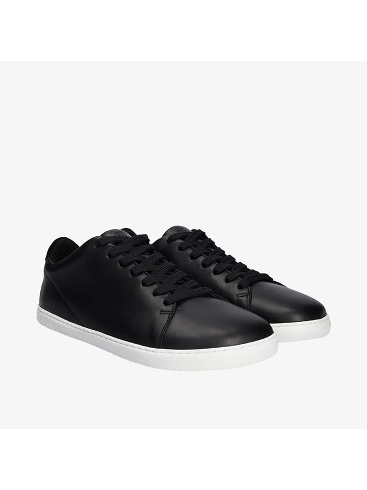 Tenisky Groundies Schwarz 5382814 Leder-Barfußschuhe "Zero" in Schwarz - 2
